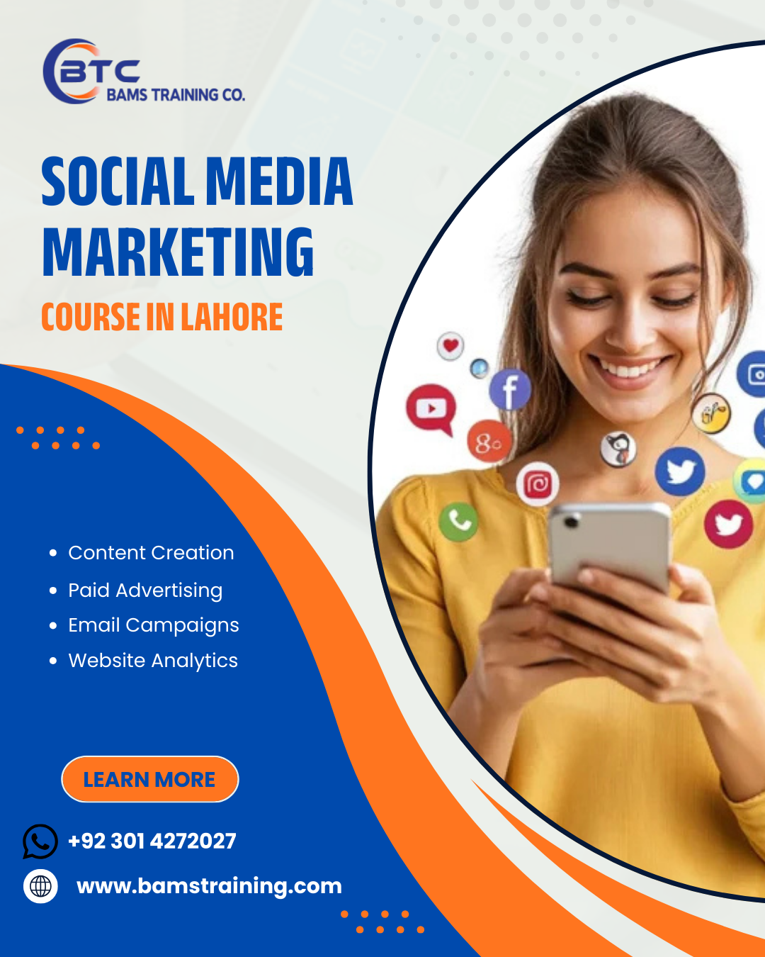 social media marketing course in Lahore