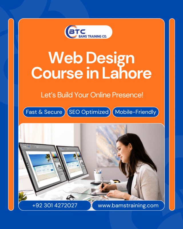 web design course in Lahore